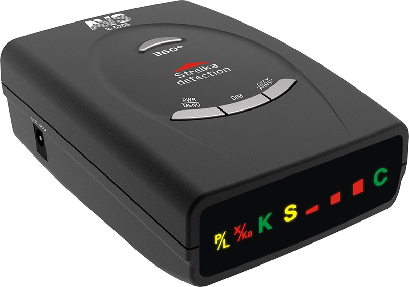 Monoblock radar detector