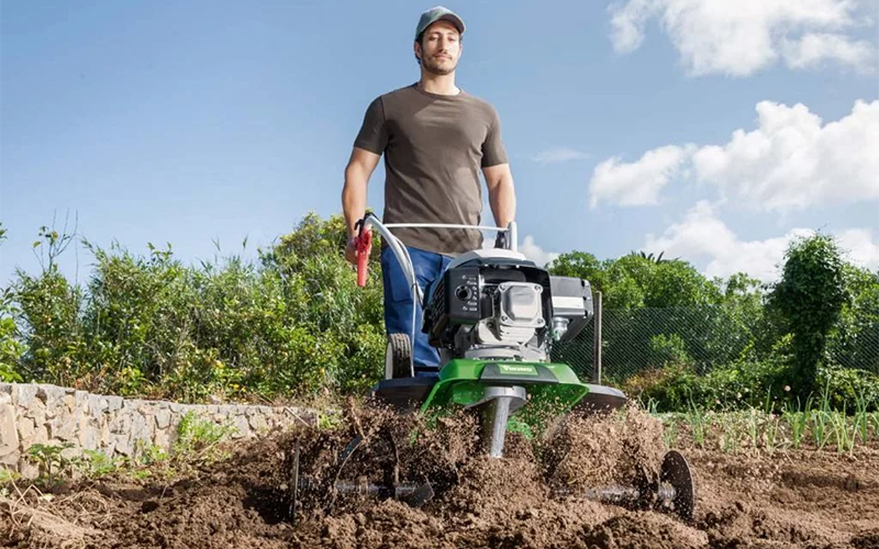 O princípio de funcionamento e o dispositivo cultivador