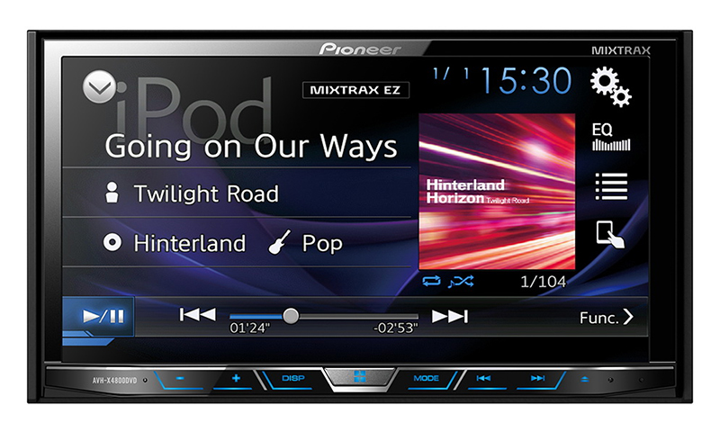 Pioneer AVH-X4800DVD - luxo a preços razoáveis