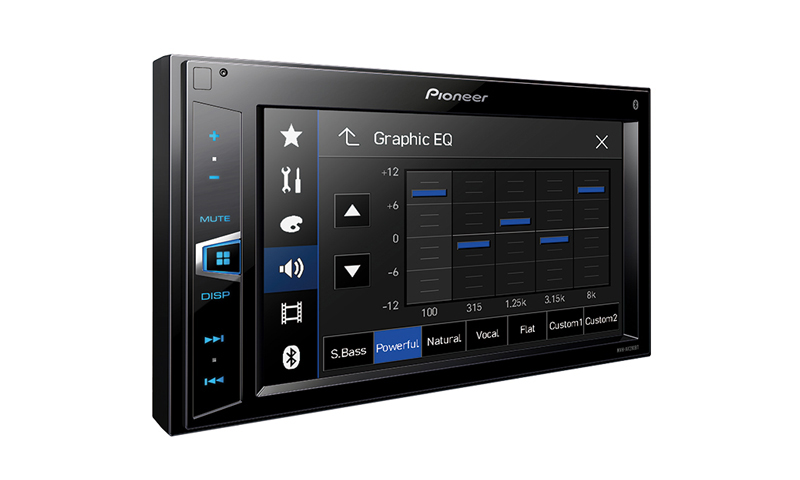 Pioneer MVH-AV290BT - com um design interessante