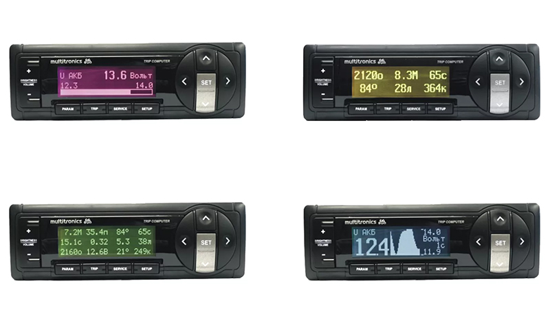 Multitronics SE-50V - com um display muito informativo