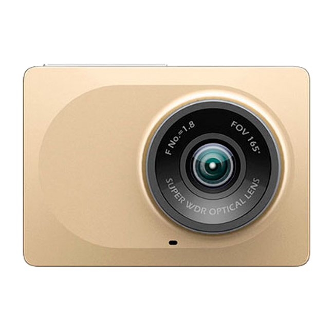 Xiaomi Yi Smart Dash camera Gold - economical quality option with a 2-core processor