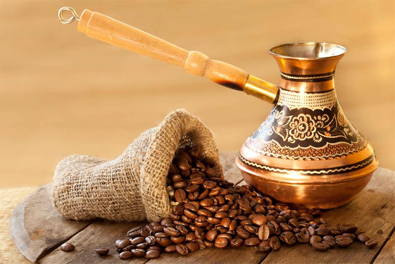 Turkish coffee selection options