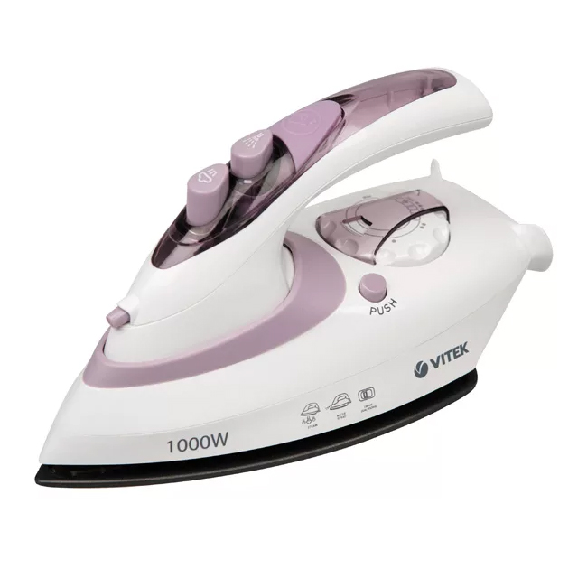 Vitek VT-1227 PK - travel iron with sprinkler