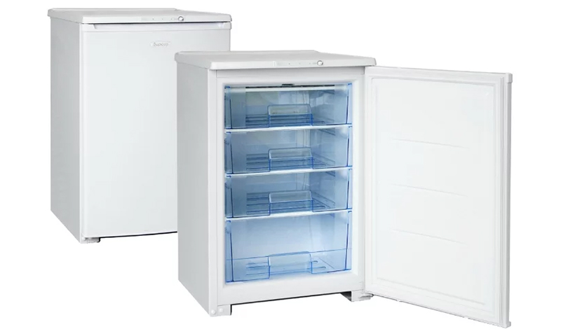 Freezing case Biryusa 14 ЕК - for small premises