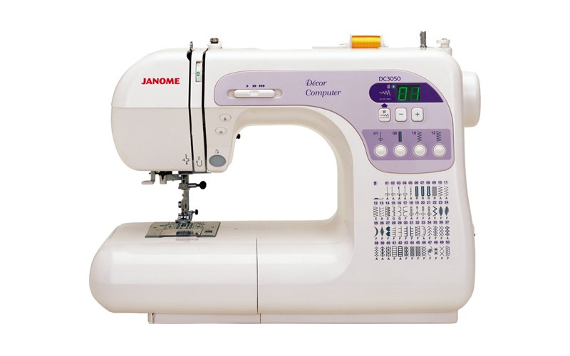 Janome Decor Computer 3050 - the ideal model for creativity