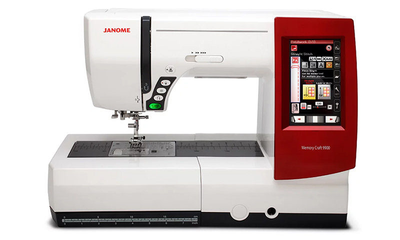 Janome Memory Craft 9900 - um modelo de nova geração