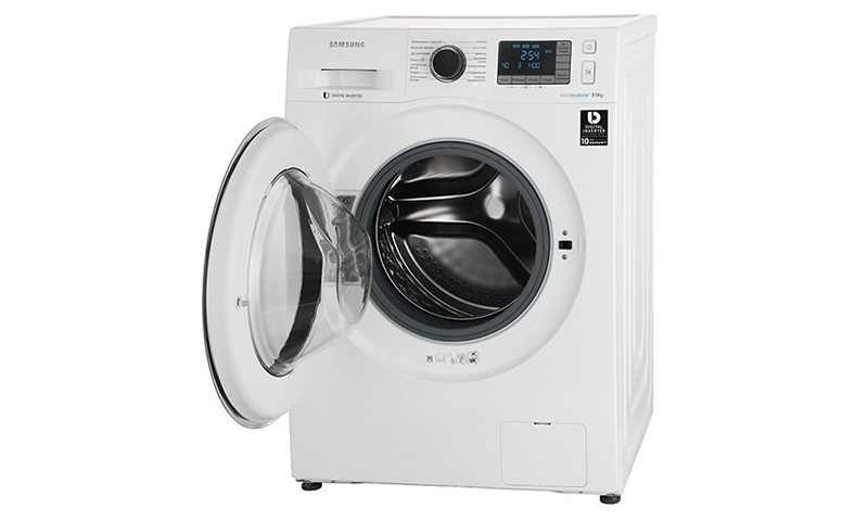 Samsung WF90F5EGU4W - roomy machine for a large family