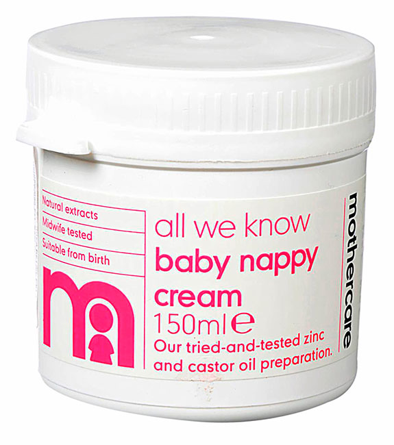 Mothercare baby nappy cream