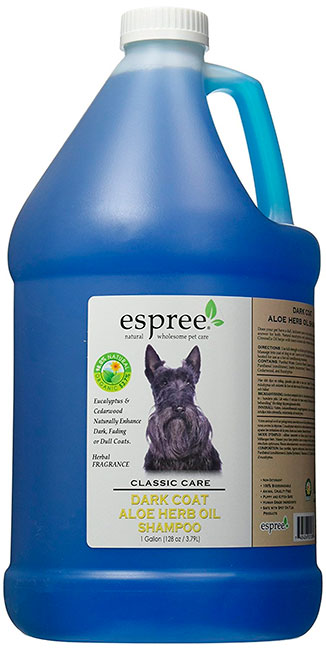 Espree Dark Coat Aloe Shampoo Óleo de Ervas