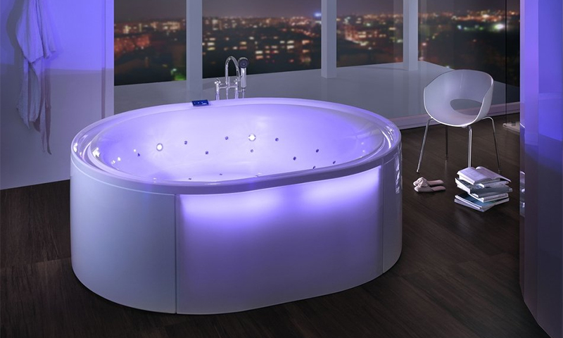 Bathtubs of the increased comfort