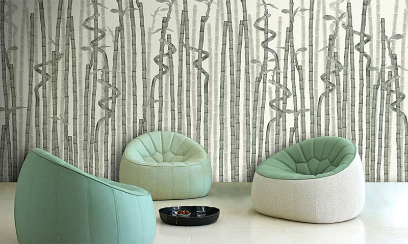 Non-woven wallpaper