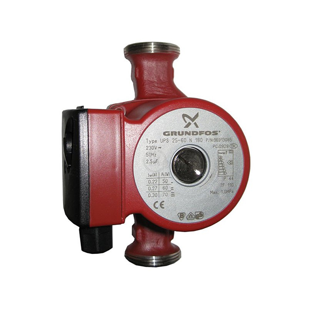 Grundfos UPS 25-60 (N) 180 is a popular surface circulation pump.