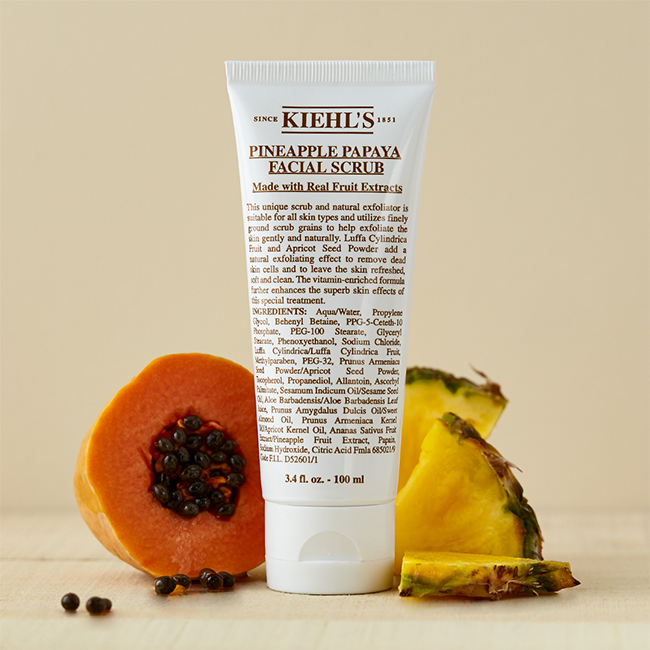 Kiehl’s Pineapple Papaya Facial Scrub - Mask Scrub