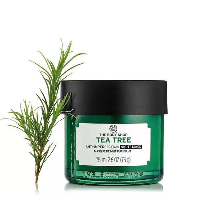 The Body Shop Tea Tree - pronounced antibacterial effect