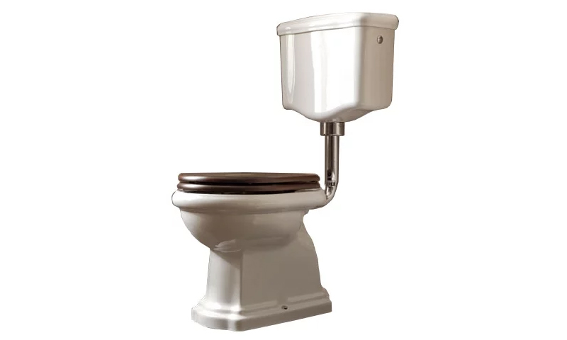 KERASAN Retro 1011 - floor toilet with low (high) cistern