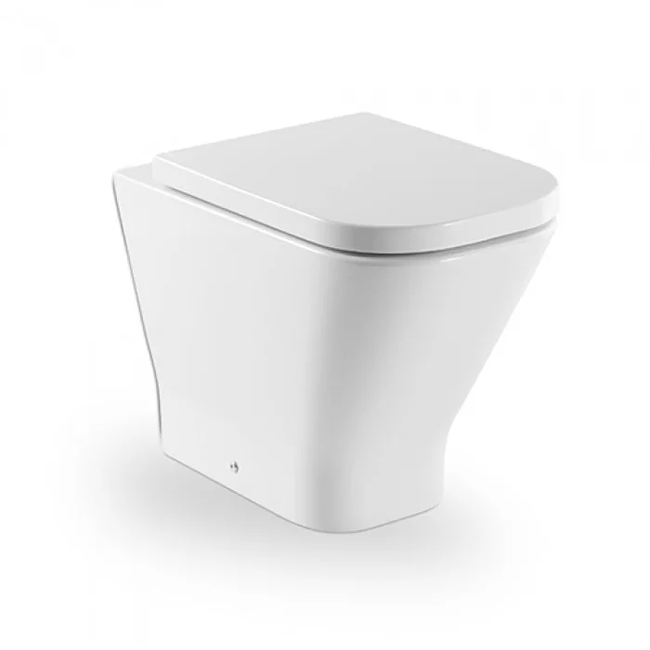 Roca The Gap 347477000 - rectangular floor toilet with a hidden cistern