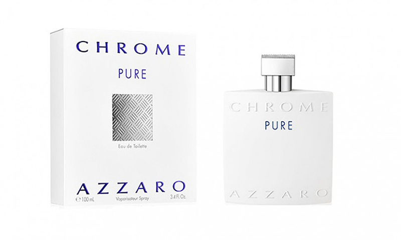 AZZARO Chrome Pure - fragrância oriental amadeirada