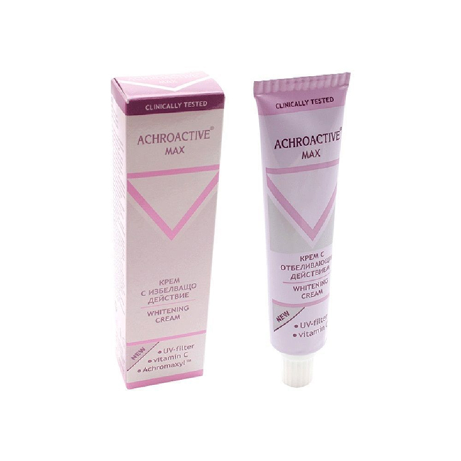 ACHROACTIVE Max Whitening Cream - para clarear novas manchas