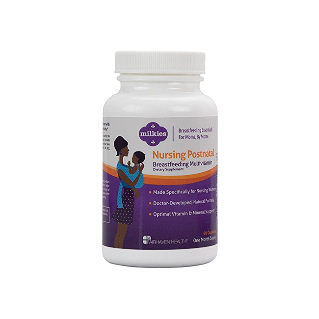 Fairhaven Health Nursing Multivitamínico para amamentação pós-natal - para período de alimentação