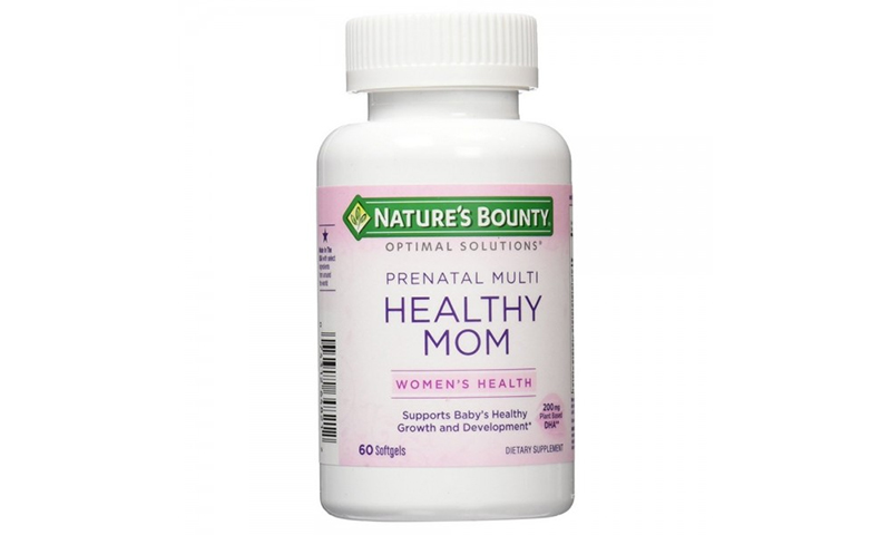 Nature Bounty Prenatal Multi Healthy Mom - com ácidos graxos