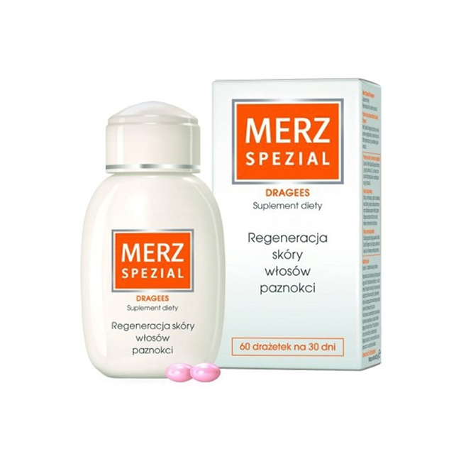 Merz Spezial Dragees - com ferro e suplementos dietéticos