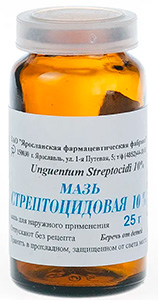 Streptocid ointment