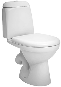 VEGA Jika - affordable and functional toilet with oblique release