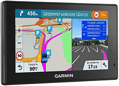 Garmin DriveSmart 51 RUS LMT - um dispositivo avançado para carros