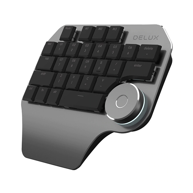 Delux T11: Mouse de Teclado com Fio para Jogos