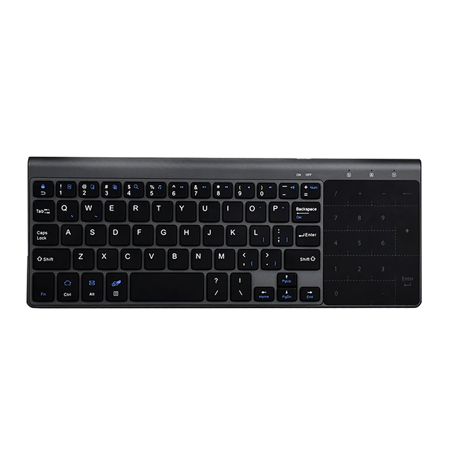 Zienstar 2.4g: wireless touchpad mini keyboard and Numpad