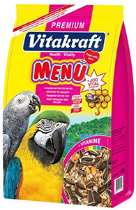 Menu Premium Vitakraft - uma base de ração de aves