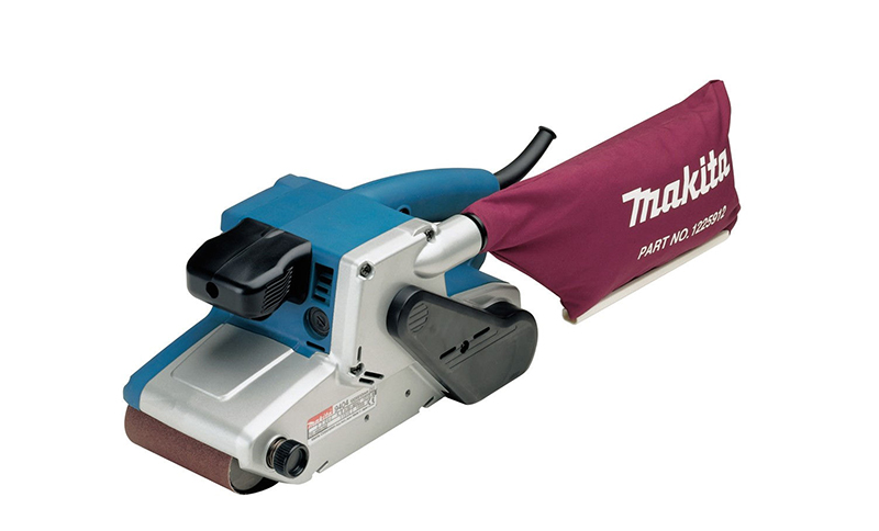 Makita 9404 - under a wide ribbon