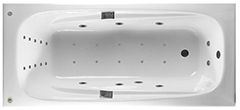 Eurostandart 513 - large baths with bottom hydromassage