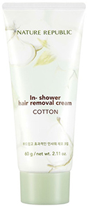 NATURE REPUBLIC Cotton In Shower - delicate hair removal in the shower