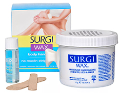 SURGI Wax Bikini & Leg - painless depilation for sensitive skin