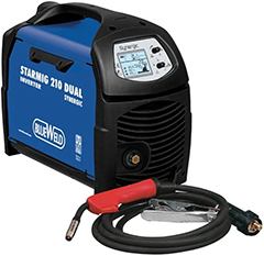 Solda Azul Starmig 210 DualSynergic - com microprocessador