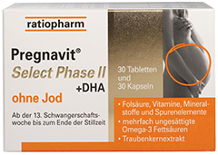 Ratiopharm Pregnavit - the richest multivitamin complex