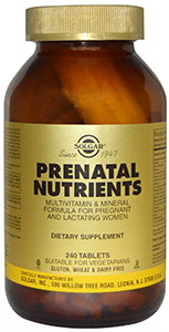 Solgar Prenatal - a universal complex