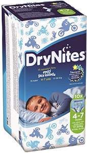 Huggies DryNites - para crianças dos 4 aos 15 anos