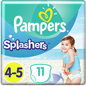 Pampers Splashers - opção de praia