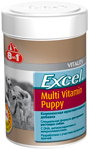 8 em 1 Excel Multi Vitamina Puppy