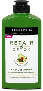 John Frieda Detox e Repair Conditioner - mistura de abacate e chá verde