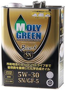 Moly Green Premium Black 5W30 - non-freezing oil for Asian cars