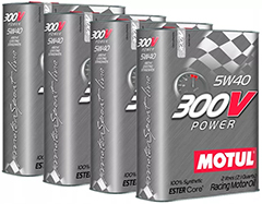 Motul 300V Power - óleo de longa duração para esportes a motor