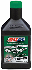 AMSOIL Signature Series Synthetic 0W-20 - for cold regions