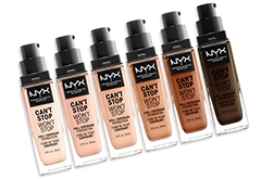 NYX Can’t Stop Won’t Stop Full Coverage Foundation - the largest selection of tones