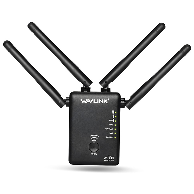 Wavlink AC1200 Wi-Fi - a unique body design and compactness