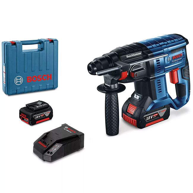 Bosch GBH 180-LI 0.611.911.023 - with useful things