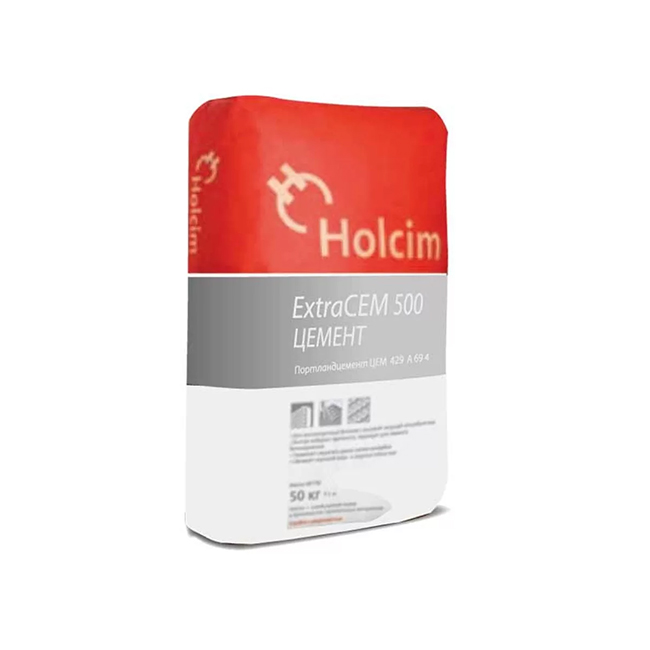 Holcim Tared 50kg CEM II / A-K (W-I) Клас 42.5N - за фундамент за къща